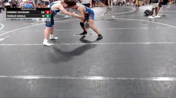195/hwt Round 2 - Dominic Hayward, Central Florida Wrestling vs Rojelio Zavala, Pedraza Wrestling