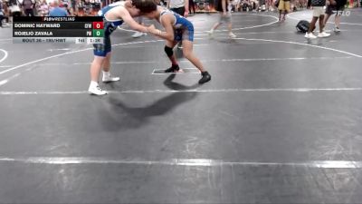 195/hwt Round 2 - Dominic Hayward, Central Florida Wrestling vs Rojelio Zavala, Pedraza Wrestling