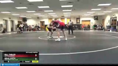 286.5 1st Place Match - Bill Tabler, Battling Braves vs Brad Smith, Avon Wrestling Club