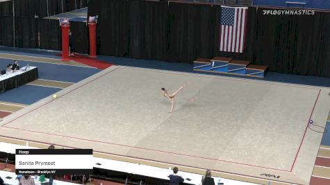 Sanita Prymost - Hoop - 2021 Rhythmic Elite Qualifier