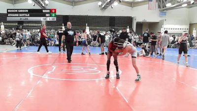 81 lbs Rr Rnd 6 - Mason Gibson, Warhawks Wrestling Inc. - MSE vs Jovanni Sottile, Ruthless Maize - MSE
