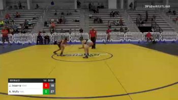 95 lbs Prelims - Jillian Inserra, RedNose Wrestling School Elem vs Alex Wylly, Young Guns Blue