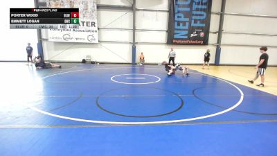 138 lbs Rr Rnd 1 - Porter Wood, Blue Shell Wrestling Club vs Emmett Logan, Doughboy Black