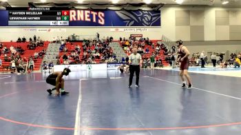 184 lbs Champ. Round 2 - Leviathan Haynes, Randolph vs Hayden McLellan, Alvernia University