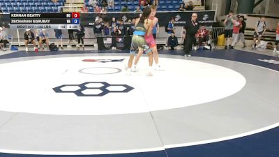 132 lbs Cons. Rd Of 64 - Kennan Beatty, Missouri vs Zechariah Egrubay, Washington