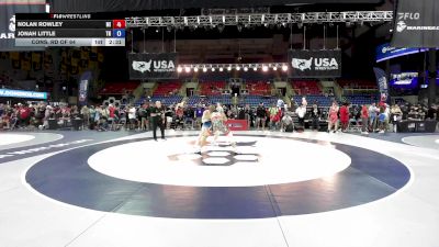 175 lbs Cons. Rd Of 64 - Nolan Rowley, MI vs Jonah Little, TN