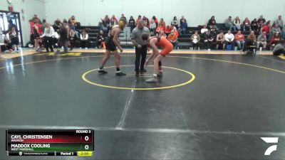 JV-5 lbs Round 3 - Maddox Cooling, West Marshall vs Cayl Christensen, Waukon