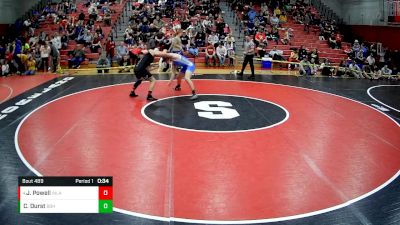 172 lbs Cons. Round 3 - Jacob Powell, Indian Land vs Carter Durst, Berlin Brothersvalley Hs