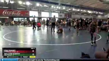 65 lbs Round 7 (8 Team) - Benjamin Burfitt, Well Trained vs Cole Massey, Stronghold - Black