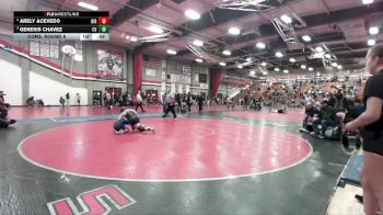 120 lbs Cons. Round 6 - Genesis Chavez, Citrus Valley vs Arely Acevedo, Birmingham