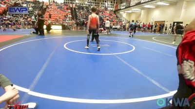 76-80 lbs 3rd Place - Caiden Grizzard, Wagoner Takedown Club vs Ketcher Hughes, Morris Wrestling Association