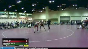 160 lbs Champ Round 1 (16 Team) - Benjamin Smith, Wasatch vs Tyler Lake, Fight Barn