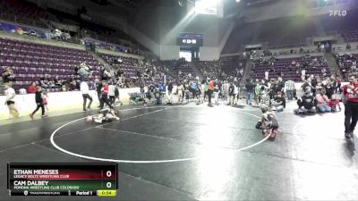 92 lbs Cons. Round 2 - Cam Dalbey, Pomona Wrestling Club Colorado vs Ethan Meneses, Legacy Boltz Wrestling Club