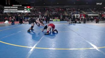 150 lbs Cons. Round 2 - Graham Burbidge, Madison vs James Stoughton, Ridgeview