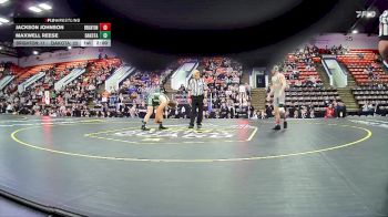 132 lbs Quarterfinals (8 Team) - Jackson Johnson, Brighton HS vs Maxwell Reese, Dakota HS