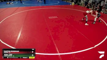 102 lbs Semis (4 Team) - Easton Rossman, Rocori vs Kian Ling, Worthington