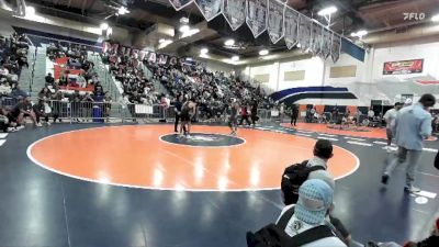 120 lbs Champ. Round 3 - Santiago Valdez-Pinon, San Clemente vs Julius Villamil, Poway