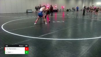 126 lbs Champ. Round 1 - Sam Cherichello, 843 Elite Wrestling Club vs Jaiden Zajni, Florida