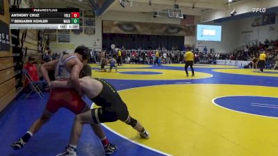 135 lbs Round Of 64 - Anthony Cruz, Folsom vs Benjamin Kohler, Wasatch (UT)