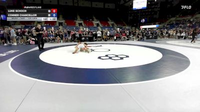 126 lbs Cons. Rd Of 32 - Luke Schoch, CA vs Conner Chancellor, OK