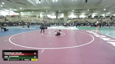 80 lbs Cons. Round 2 - Maximilian Taylor, Stewarts Creek Wrestling Club vs Eric Thompson, Team Clay