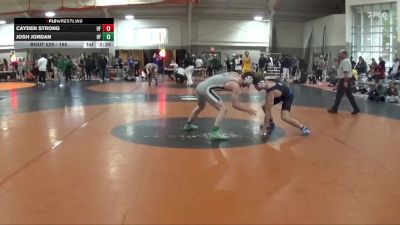 165 lbs Cons. Round 3 - Josh Jordan, Lake Erie College vs Cayden Strong, Grand Valley State