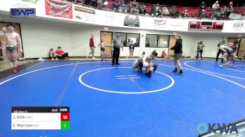 155 lbs Rr Rnd 3 - Jude Holland, Tiger Trained Wrestling vs Braxton Dykes, Warrior Wrestling Club