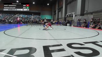 101 lbs Round Of 16 - Rhett Arsenault, Warriors Of Christ vs Mason Schlaht, Monster Garage