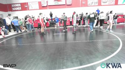 112 lbs Rr Rnd 2 - Caden Ryals, Fort Gibson Youth Wrestling vs Chance Stenzel, Grove Takedown Club