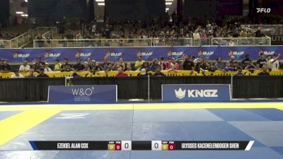 Ezekiel Alan Cox vs Ulysses Kacenelenbogen Shen 2026 Pan Kids Jiu-Jitsu IBJJF Championship