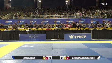 Ezekiel Alan Cox vs Ulysses Kacenelenbogen Shen 2026 Pan Kids Jiu-Jitsu IBJJF Championship