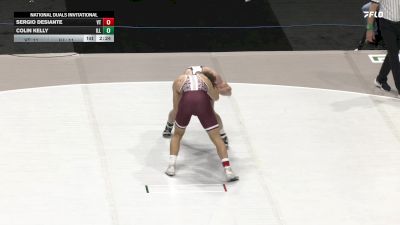 174 lbs Semis & 3rd Wb (16 Team) - Sergio Desiante, Virginia Tech vs Colin Kelly, Illinois