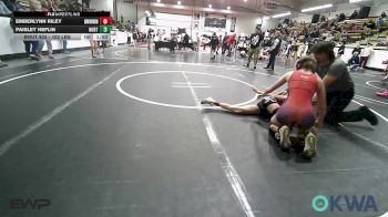 102 lbs Rr Rnd 2 - Emberlynn Riley, Skiatook Youth Wrestling vs Paisley Heflin, Northeast Take Down Club
