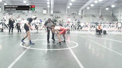145 lbs Round Of 16 - Lincoln Kelley, VA vs Austin Paris, UT