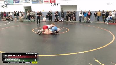 86 lbs Round 3 - Bechler Metcalf, Soldotna Whalers Wrestling Club vs Adam Schofield, Chugach Eagles Wrestling Club