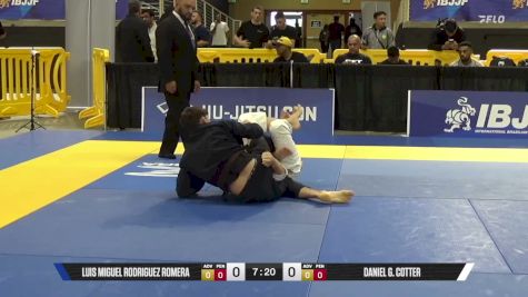 Daniel G. Cotter vs Luis Miguel Rodriguez Romera 2026 Pan Jiu Jitsu IBJJF Championship