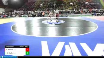 2A 126 lbs Cons. Round 1 - Blake Chafin, Glenns Ferry vs Tige Roberts, West Side