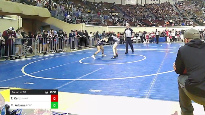 108 lbs Round Of 32 - Talia Keith, Lawton vs Marli Arbona, Ponca City ...