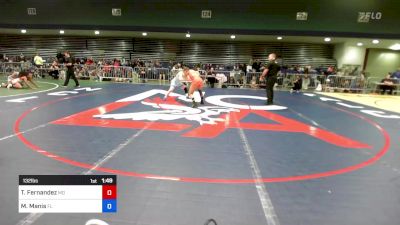 132 lbs Quarterfinal - Taina Fernandez, MD vs Mary Manis, FL