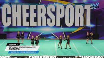 Top Gun Cheerleading Academy - Tomcats [2024 L1 Tiny - Novice - Restrictions - D2 Day 1] 2024 CHEERSPORT Charlotte Classic