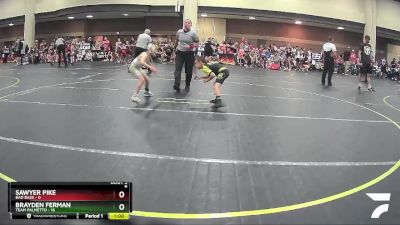 68 lbs Round 1 (6 Team) - Lilyana Wilson, Missouri Outlaws vs Royal Johnson, Ohio Heroes