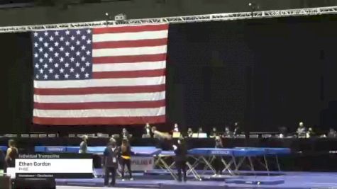 Ethan Gordon - Individual Trampoline, PHOE - 2021 USA Gymnastics Championships