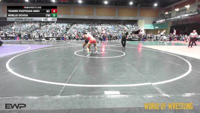 125 lbs Consi Of 8 #1 - Yasmin Pastrana Nino, Hot Shots Wrestling vs Noelle Ochoa, Tulare Titans Wrestling Club