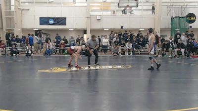 125 lbs Semifinal - Alex Diaz, Nyu vs Christian Horvath, Muhlenberg