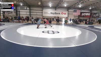 74 kg Cons. Sub-rd Of 32 - Evan Petrovich, Pittsburgh Wrestling Club vs Joshua Greenwood, Ohio