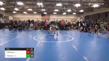 77 lbs Quarterfinal - Luke Satriano, Scorpions Dynasty No Limit MS vs Ty Murray, Minion Black MS