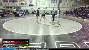 145 lbs Semifinal - Luke Augustus, Newberg vs Brody Michael, Ellensburg