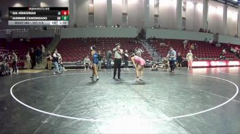 107-114 lbs 1st Place Match - Gia Krikorian, Legacy Dragons vs Jasmine Canonizado, Nova WC
