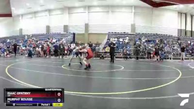 98 lbs Quarterfinal - Isaac Opatrny, OH vs Murphy Rousse, MI