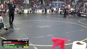 72 lbs Cons. Round 3 - Jack Lucas, Clio WC vs Ledge Hatinger, FHC Mat Club